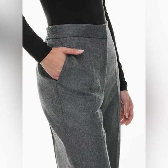 NWT Aritzia Wilfred Alayna Pant - (City Cashmere Wool fabric) - Picture 3 of 4